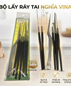 Bộ Dụng Cụ Lấy Ráy Tai 7 Món - Thiết Kế Chuyên Dụng Salon