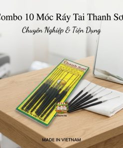 Combo 10 Cây Móc Ráy Tai - Dụng Cụ Lấy Ráy Tai Chuyên Dụng Salon