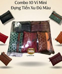 Ví Đựng Tiền Xu, Chìa Khóa Mini Thời Trang