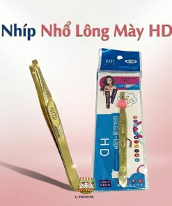 Nhíp Nhổ Tỉa Lông Mày HD Màu Vàng - Định Hình Dáng Mày Hoàn Hảo