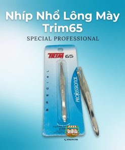 Nhíp Nhổ Lông Mày TRIM 65 – Chính Xác, Bền Bỉ, Dễ Sử Dụng