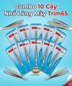 Nhíp Nhổ Lông Mày TRIM 65 – Chính Xác, Bền Bỉ, Dễ Sử Dụng