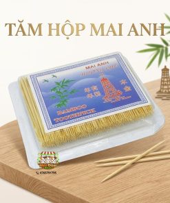 Tăm Trúc Hộp Mai Anh – Giải Pháp Vệ Sinh Răng Miệng An Toàn, Tiện Lợi